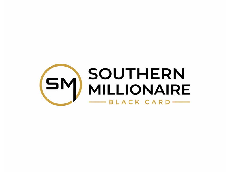 Southern Millionaire Black Card logo design by MTgraphics