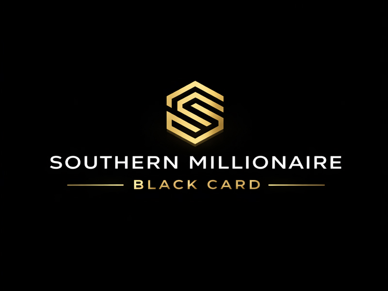 Southern Millionaire Black Card logo design by MTgraphics