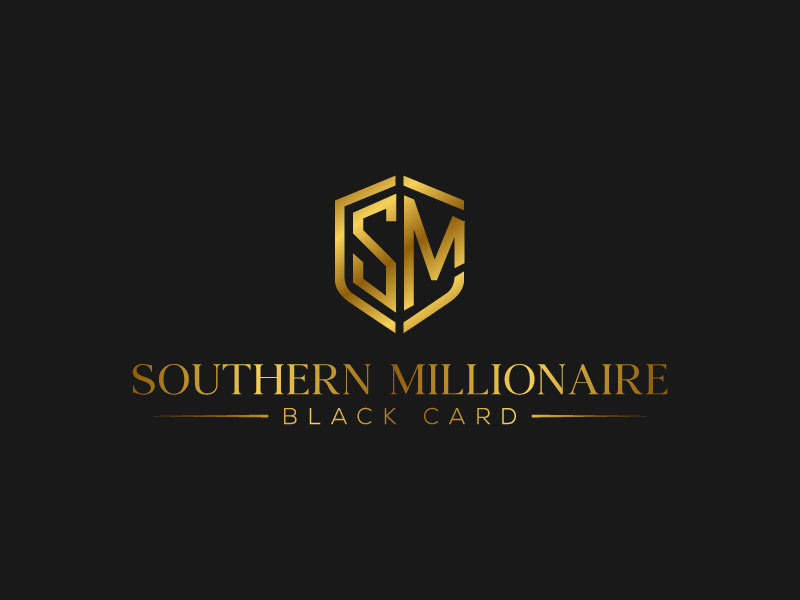 Southern Millionaire Black Card logo design by Rahul Biswas