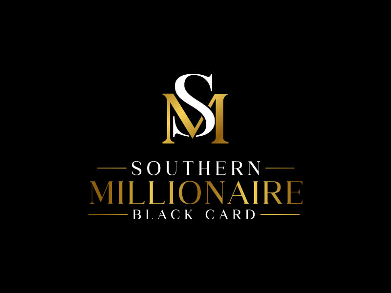 Southern Millionaire Black Card logo design by Rahul Biswas