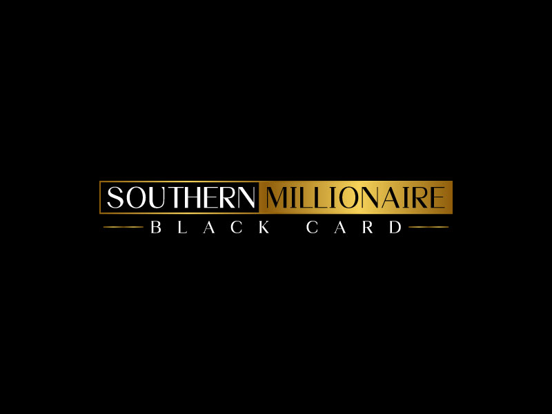 Southern Millionaire Black Card logo design by Rahul Biswas