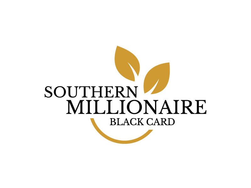 Southern Millionaire Black Card logo design by Shailesh