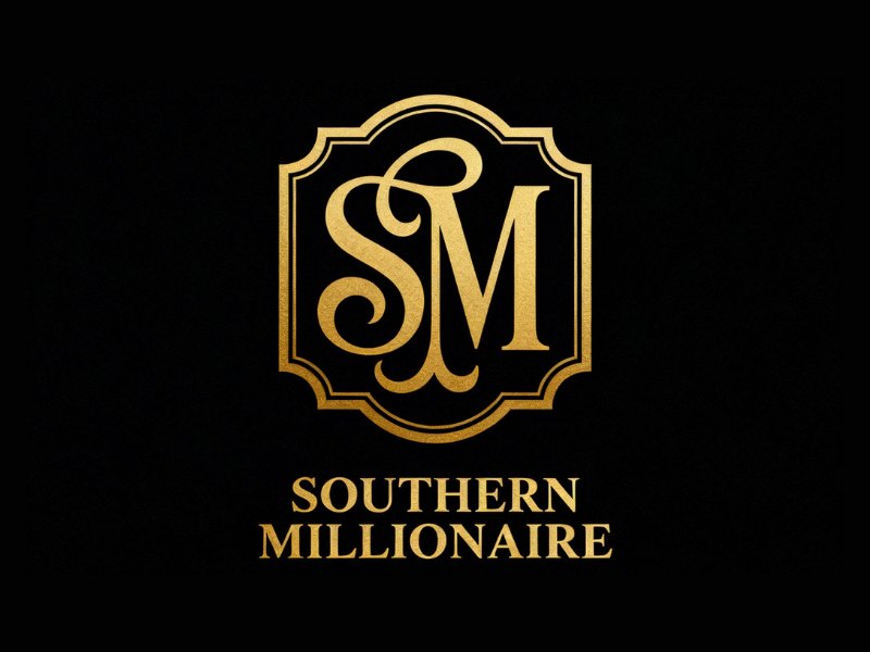 Southern Millionaire Black Card logo design by XenaArt