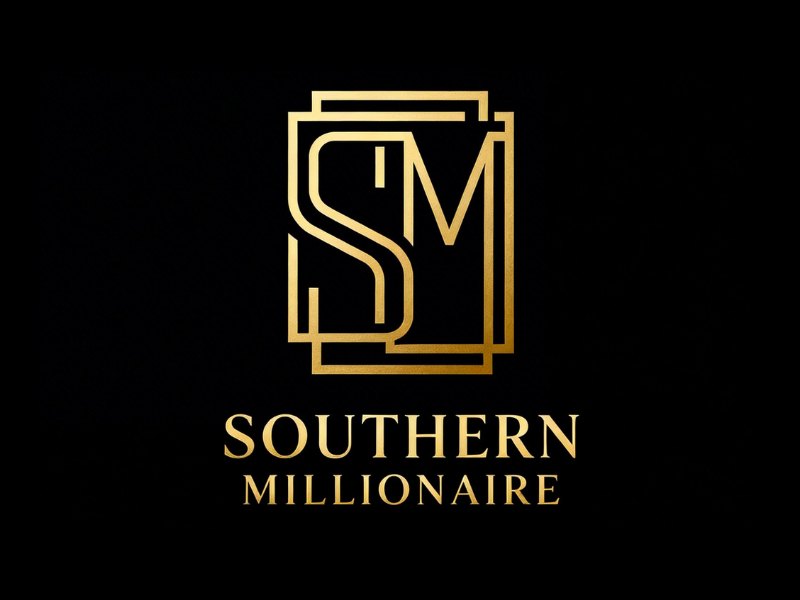 Southern Millionaire Black Card logo design by Lordede