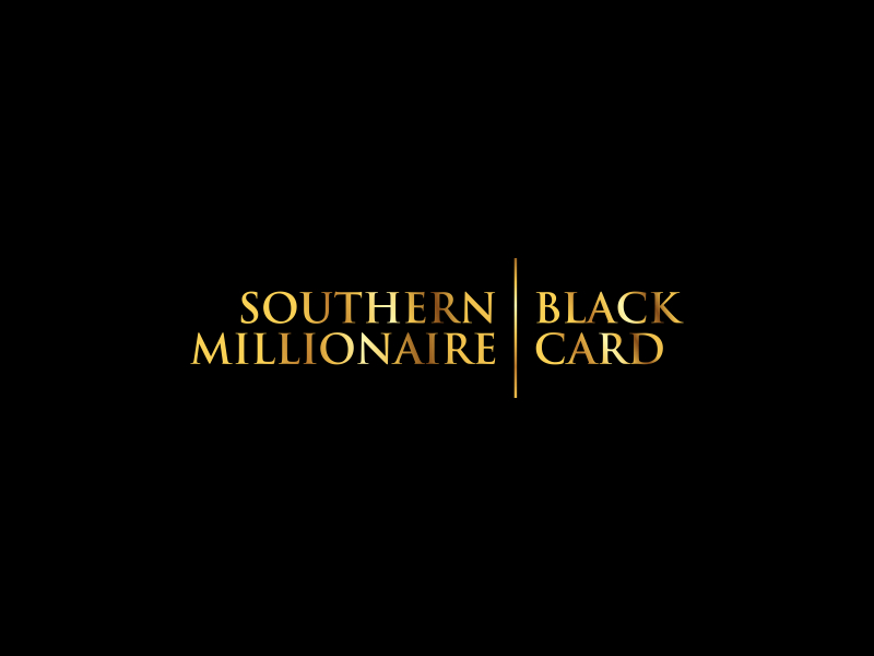Southern Millionaire Black Card logo design by scania