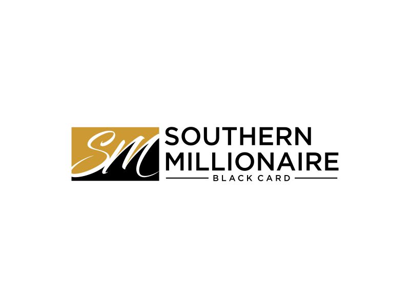 Southern Millionaire Black Card logo design by luckyprasetyo