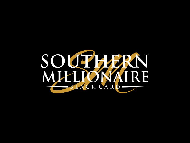 Southern Millionaire Black Card logo design by luckyprasetyo