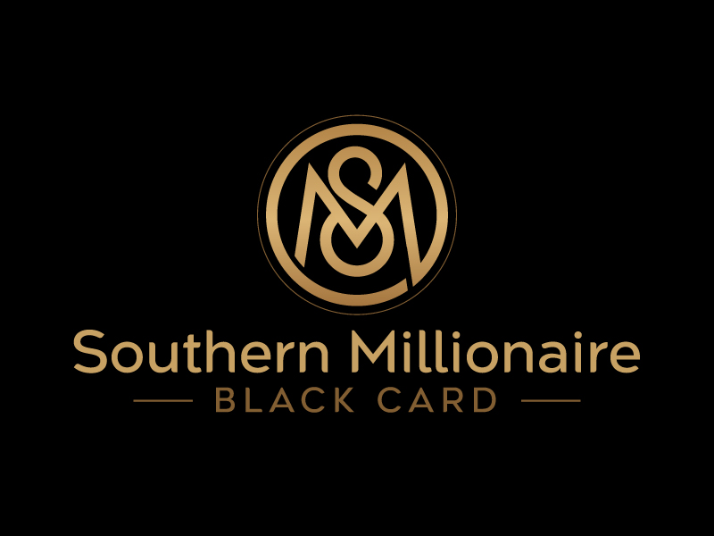 Southern Millionaire Black Card logo design by Assassins