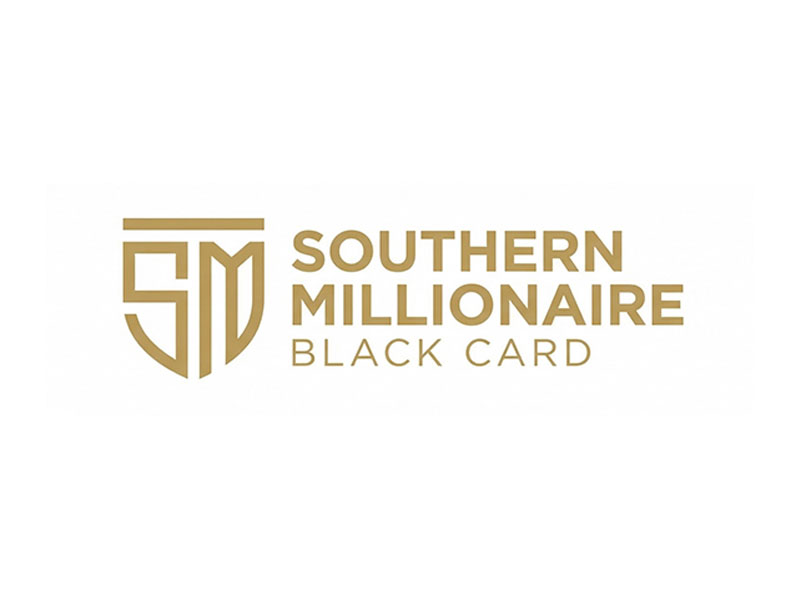 Southern Millionaire Black Card logo design by hnistanto