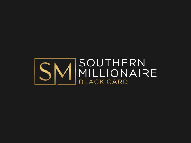 Southern Millionaire Black Card logo design by Snapp