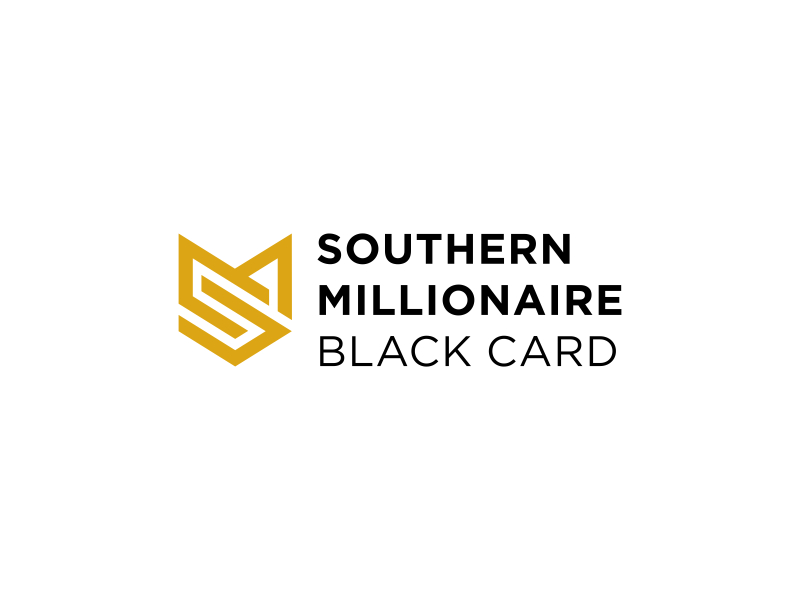 Southern Millionaire Black Card logo design by Franky.