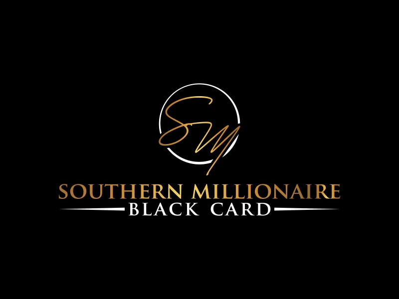 Southern Millionaire Black Card logo design by qqdesigns