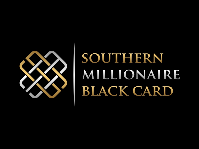 Southern Millionaire Black Card logo design by cintoko