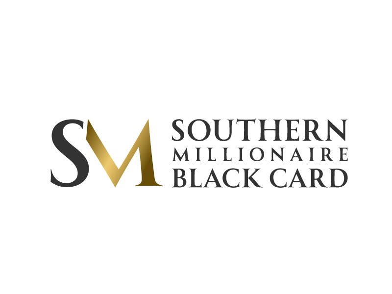 Southern Millionaire Black Card logo design by superbeam