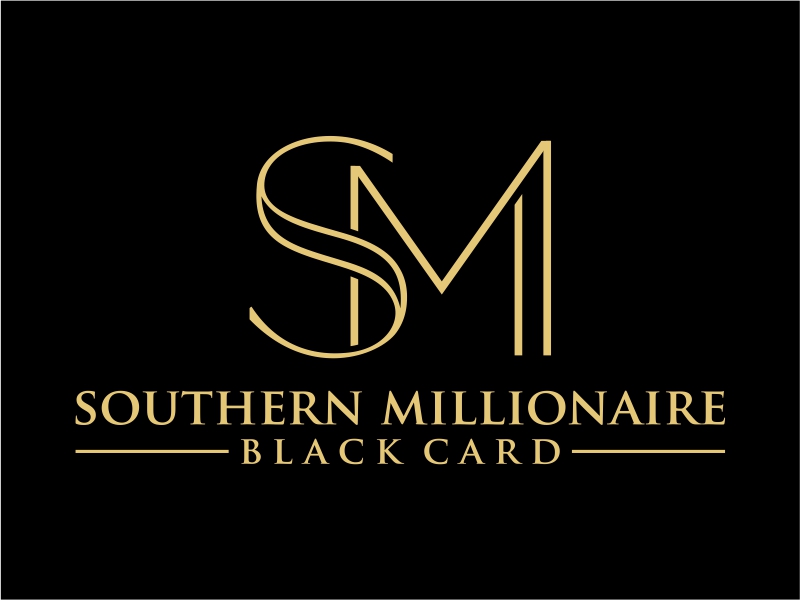 Southern Millionaire Black Card logo design by cintoko