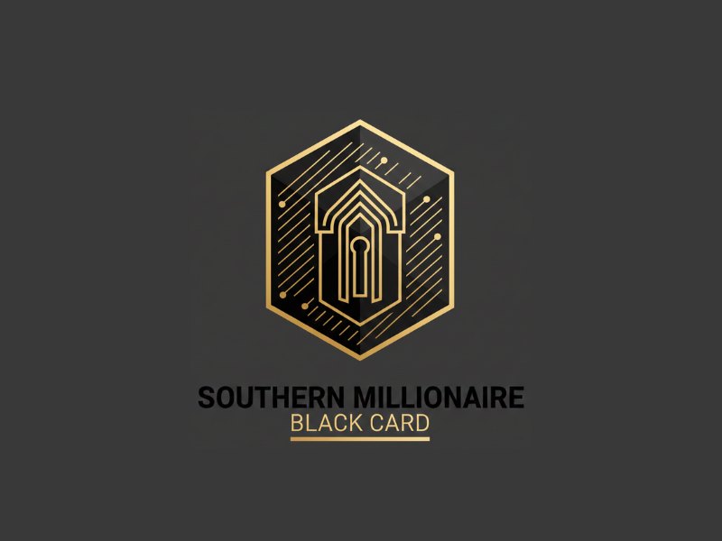 Southern Millionaire Black Card logo design by AndreBWid