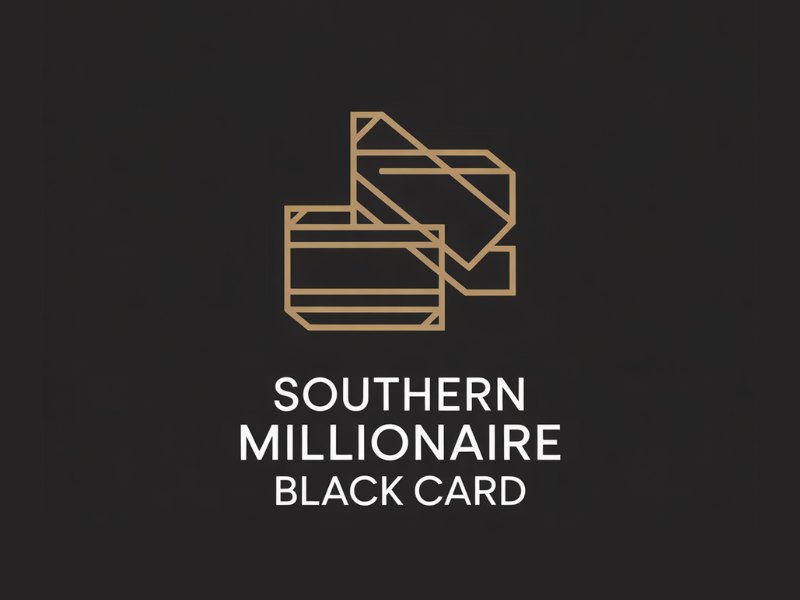 Southern Millionaire Black Card logo design by joni