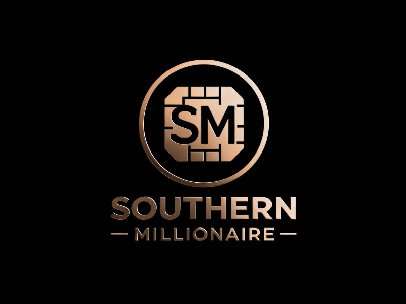 Southern Millionaire Black Card logo design by maya