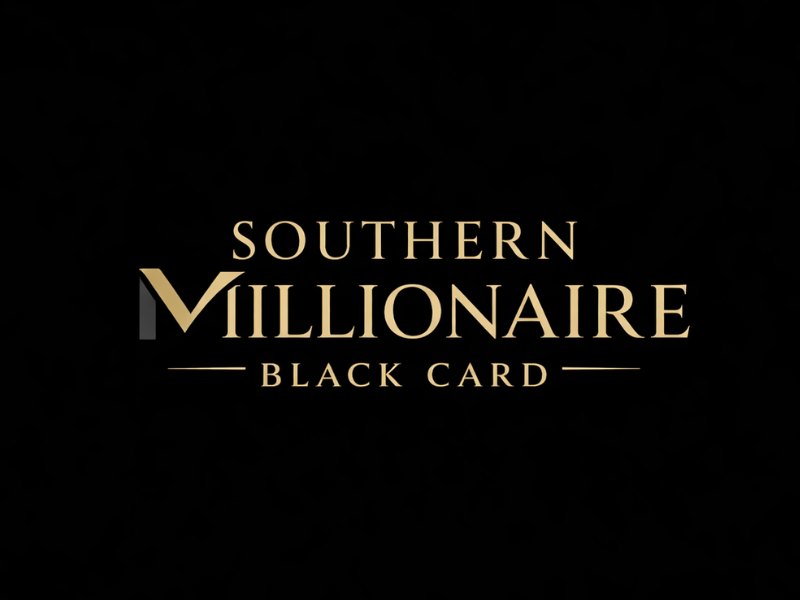 Southern Millionaire Black Card logo design by maya