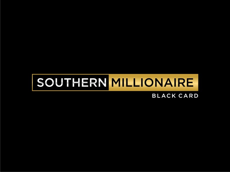 Southern Millionaire Black Card logo design by sheilavalencia