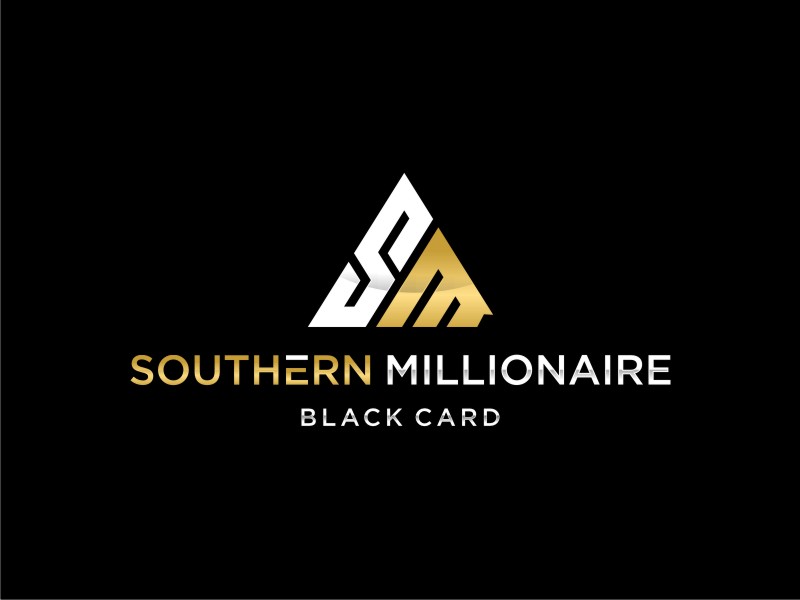 Southern Millionaire Black Card logo design by sheilavalencia