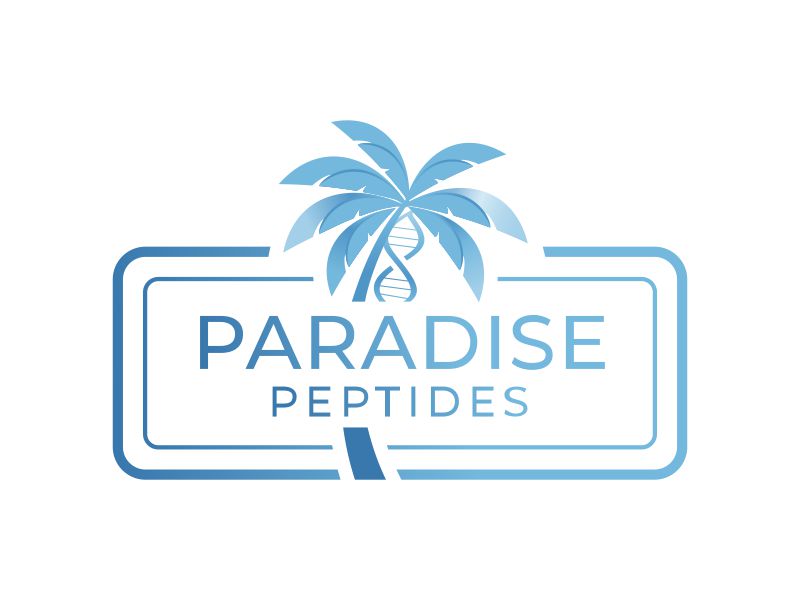 Paradise Peptides logo design by done