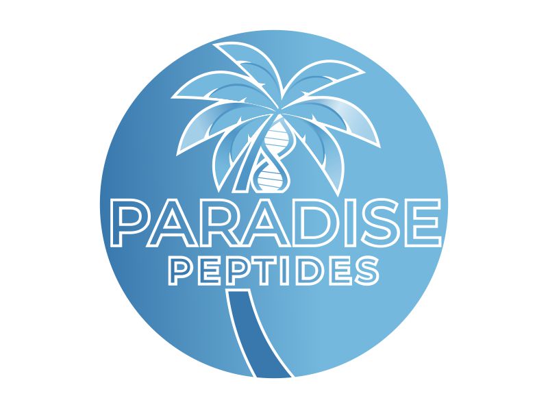 Paradise Peptides logo design by done