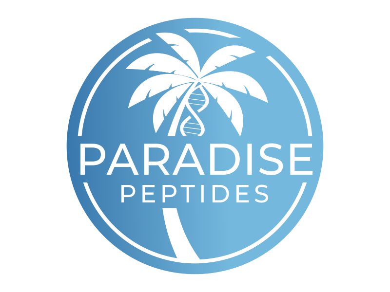 Paradise Peptides logo design by done