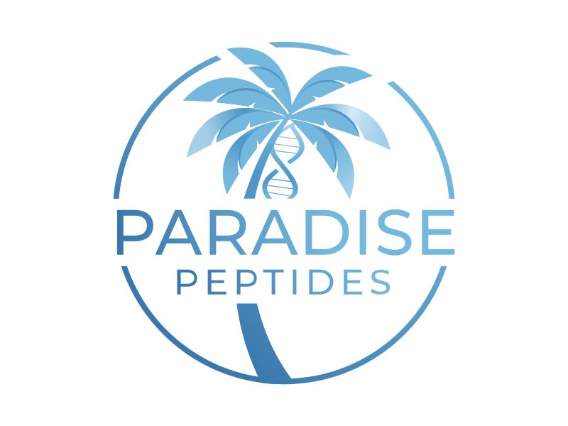 Paradise Peptides logo design by done