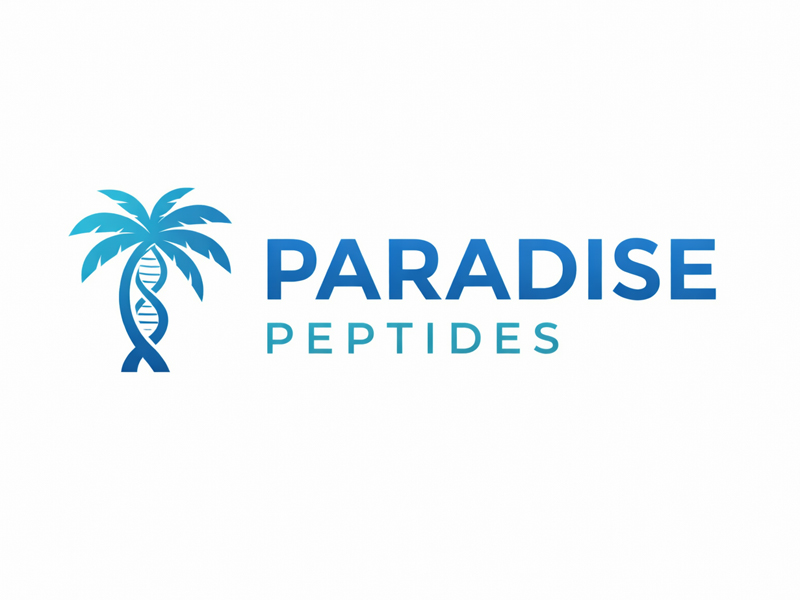 Paradise Peptides logo design by Kanenas