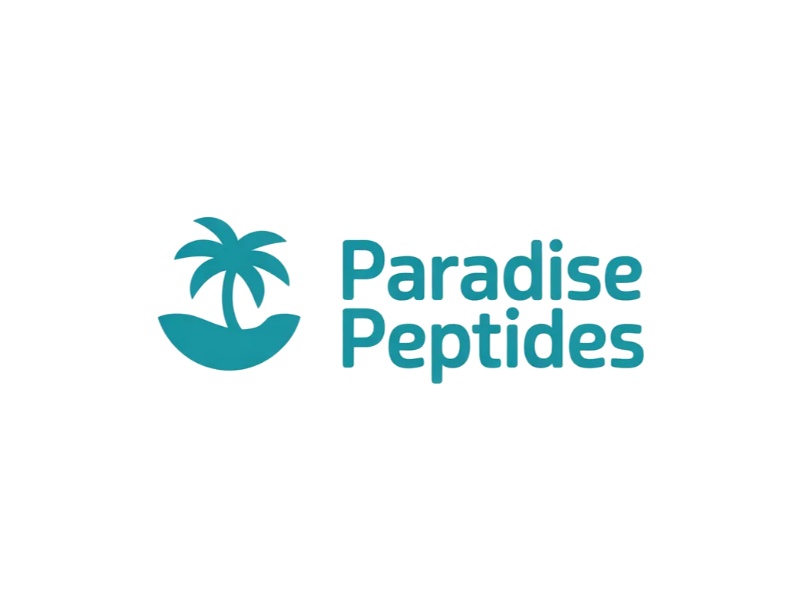 Paradise Peptides logo design by anchorbuzz