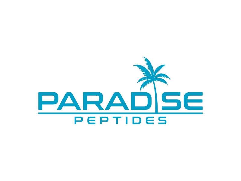 Paradise Peptides logo design by rezadesign