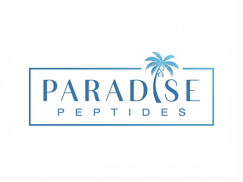Paradise Peptides logo design by IamSoya