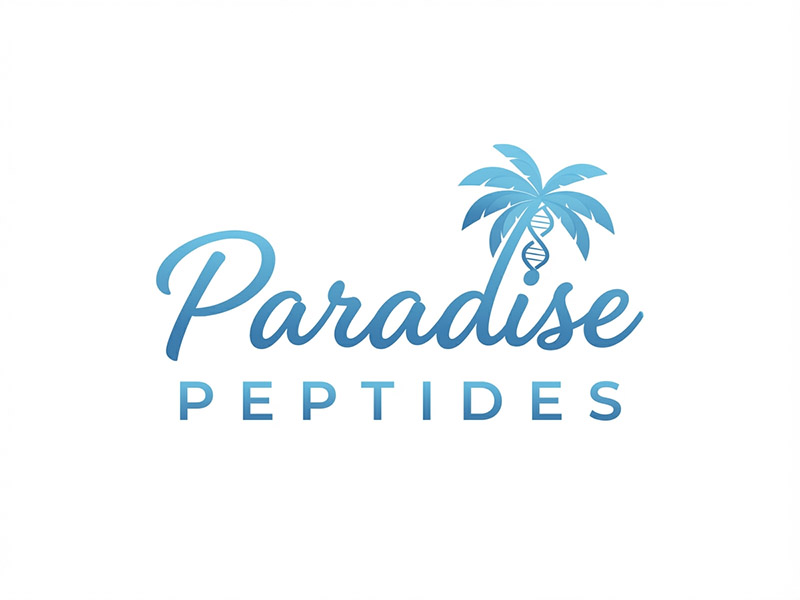 Paradise Peptides logo design by IamSoya