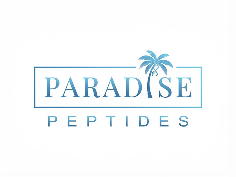 Paradise Peptides logo design by IamSoya