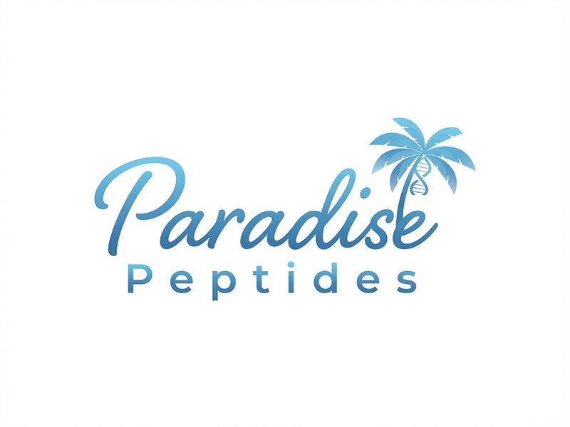 Paradise Peptides logo design by IamSoya