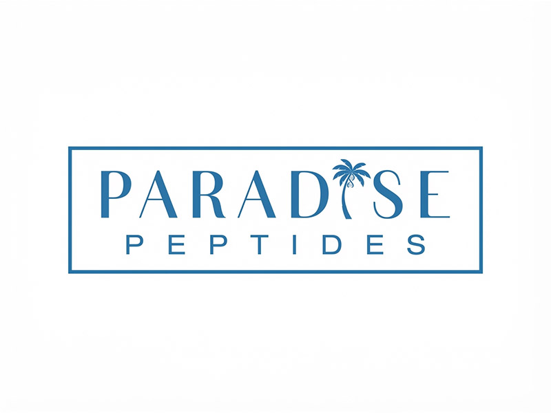 Paradise Peptides logo design by IamSoya