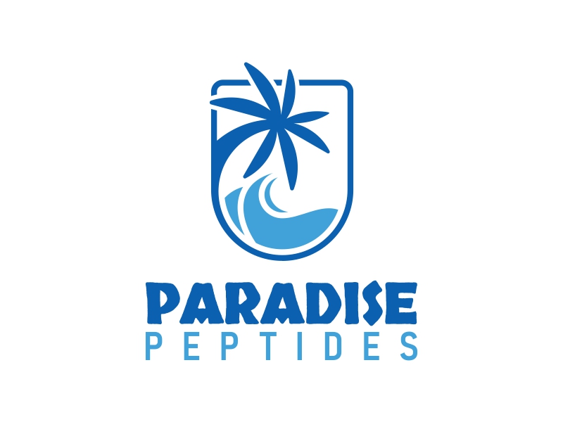 Paradise Peptides logo design by ekitessar