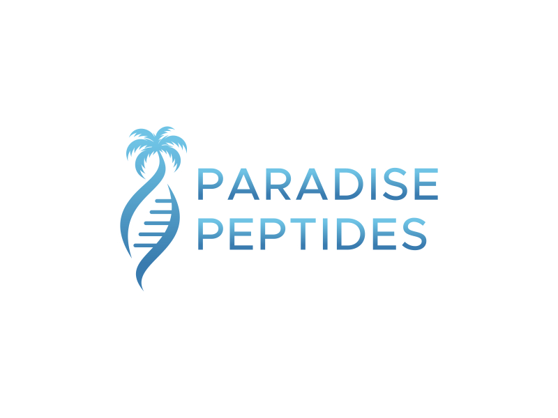 Paradise Peptides logo design by Franky.