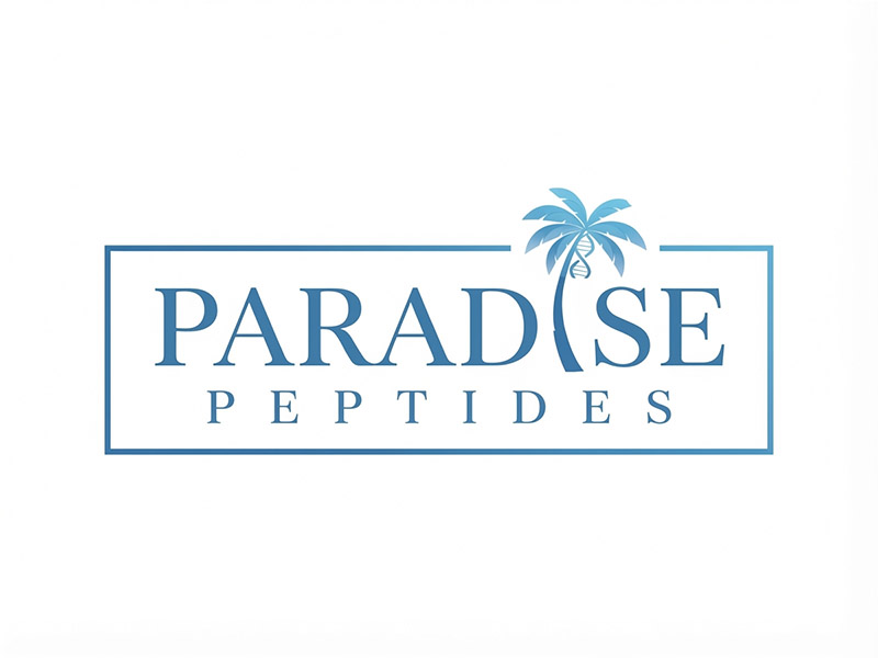 Paradise Peptides logo design by IamSoya