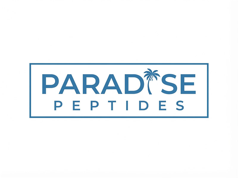 Paradise Peptides logo design by IamSoya