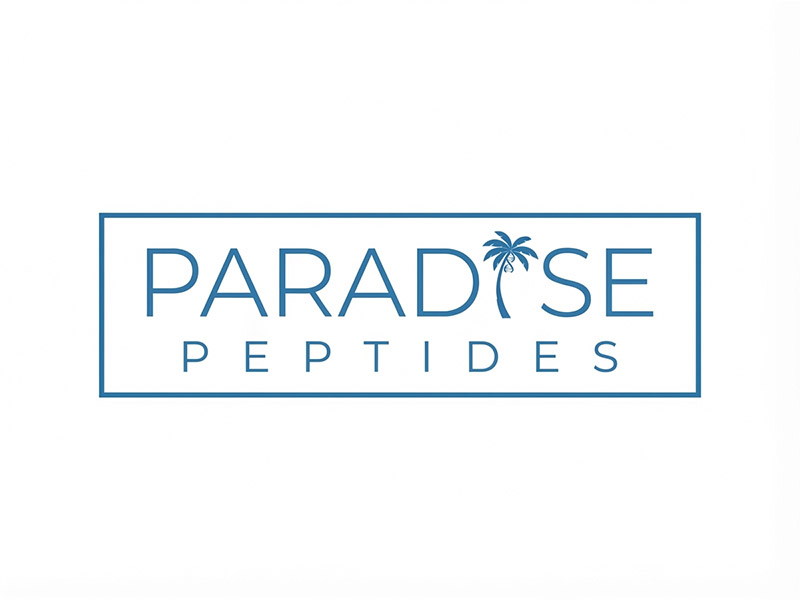Paradise Peptides logo design by IamSoya