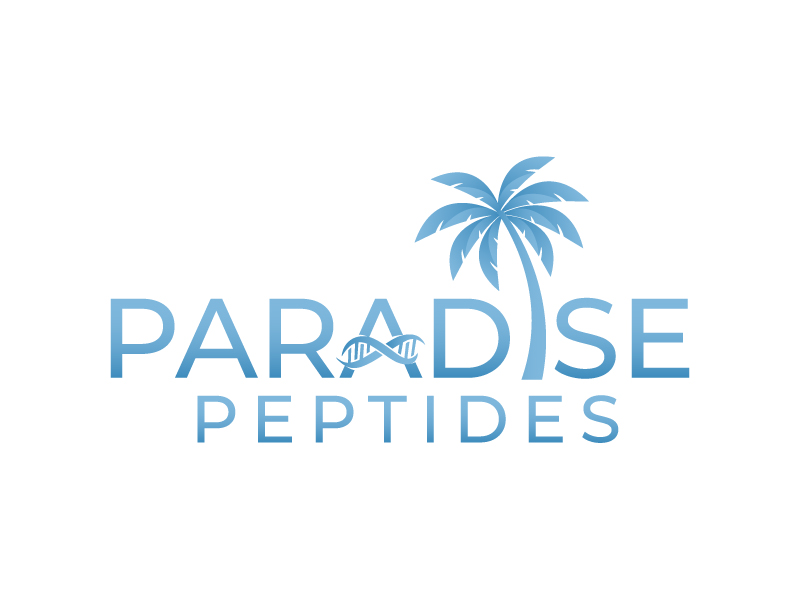 Paradise Peptides logo design by daywalker