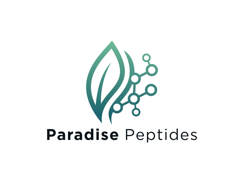 Paradise Peptides logo design by andawiya