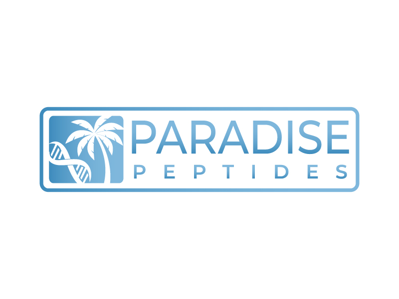 Paradise Peptides logo design by daywalker