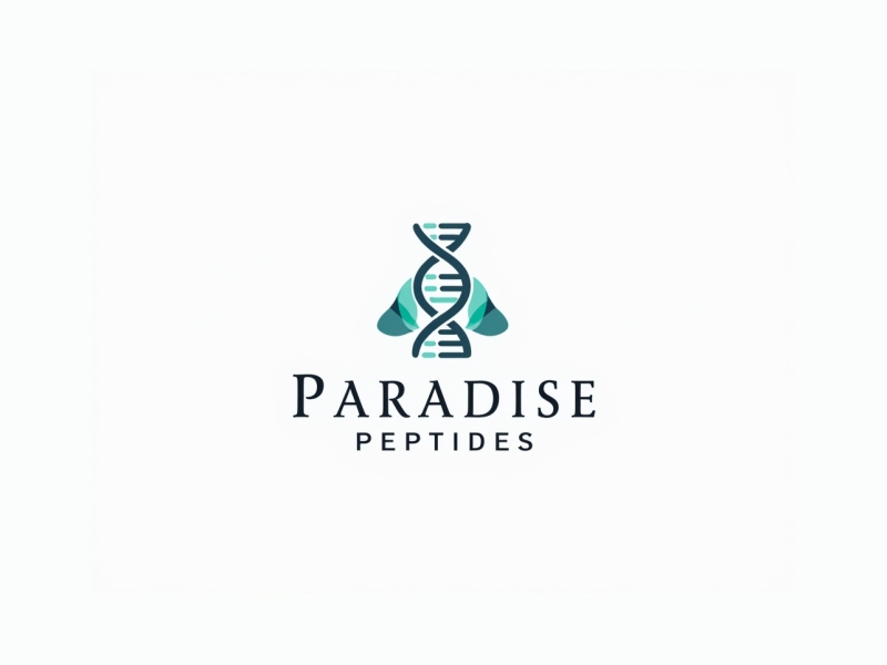 Paradise Peptides logo design by ruki