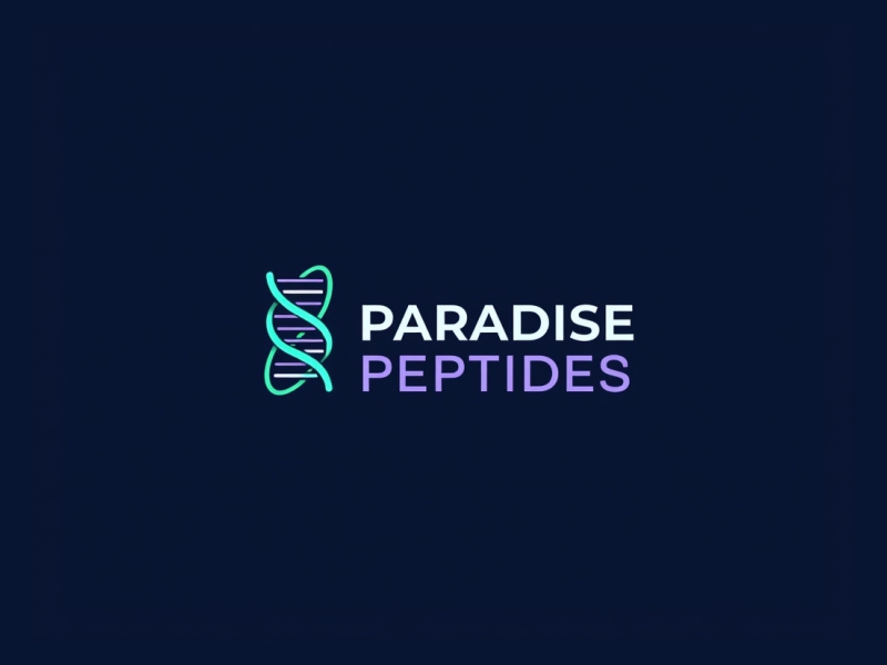 Paradise Peptides logo design by ruki