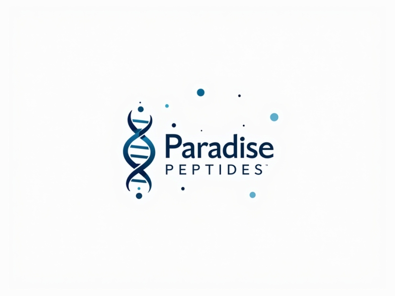 Paradise Peptides logo design by ruki