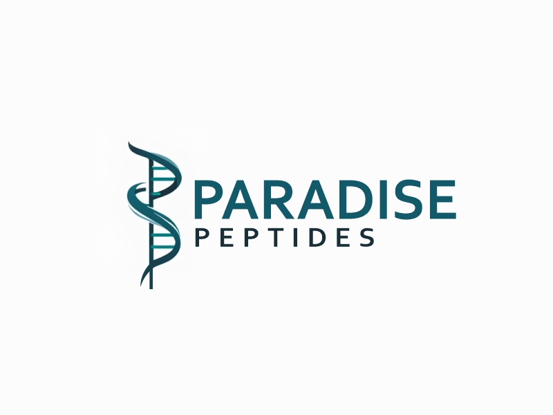 Paradise Peptides logo design by ruki