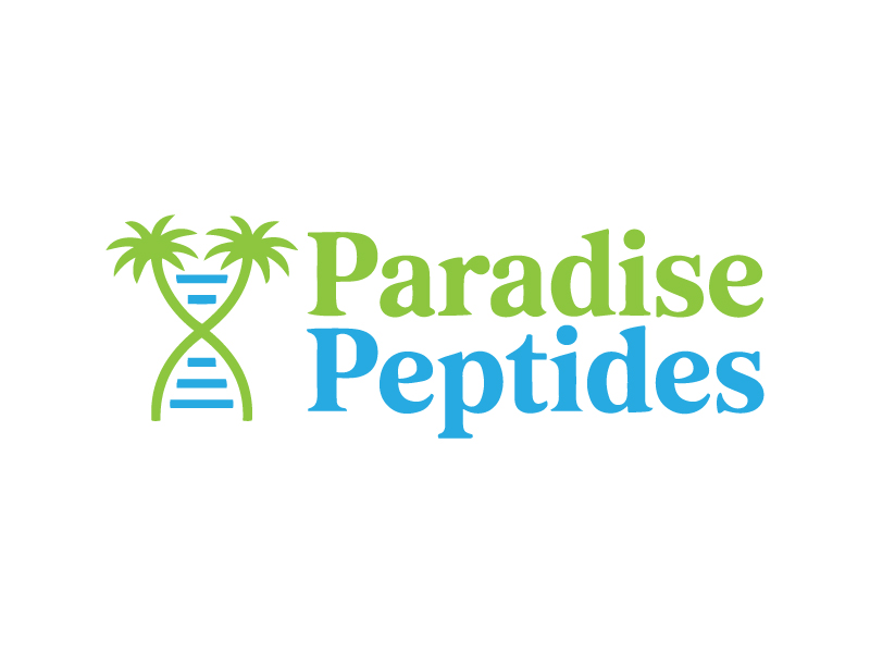 Paradise Peptides logo design by anchorbuzz